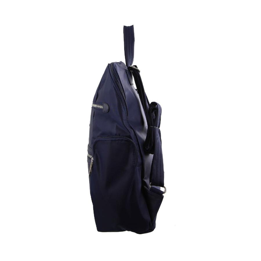 Pierre Cardin Cleo Anti-Theft RFID Backpack Navy Navy