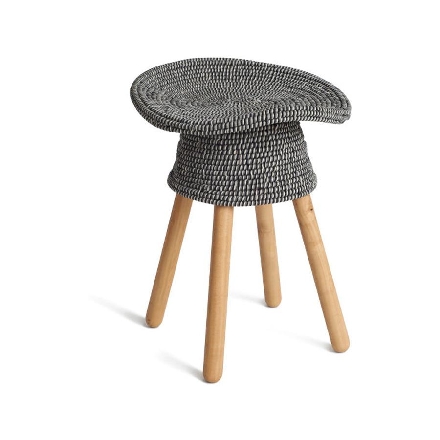 Umbra Coiled Stool Grey Grey