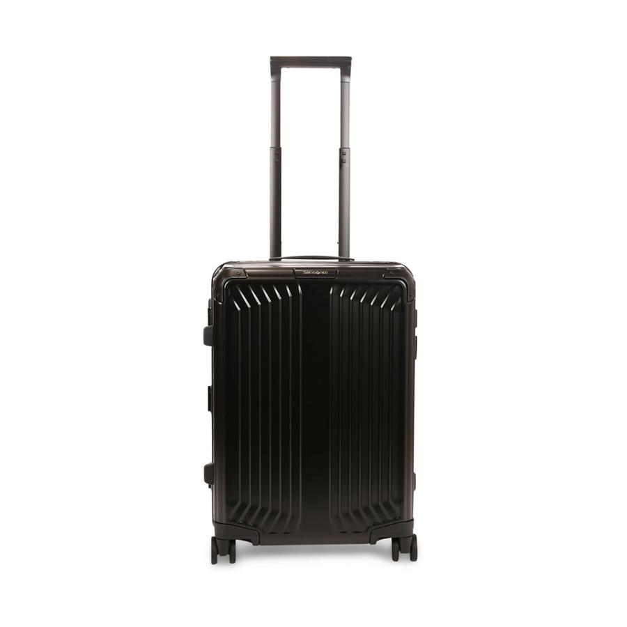 Samsonite Lite-Box ALU 55cm Hardside Carry-On Suitcase Black Black