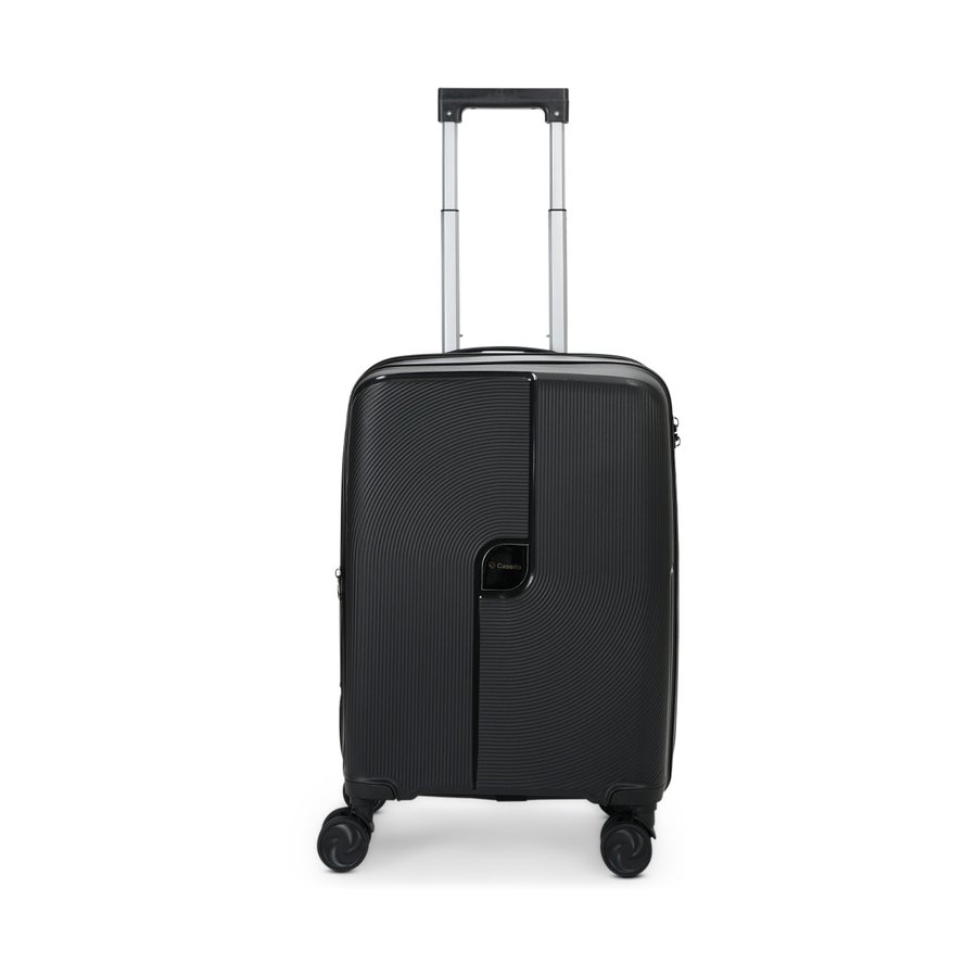 Caselite Aero 56cm Hardside Carry-On Suitcase Black Black