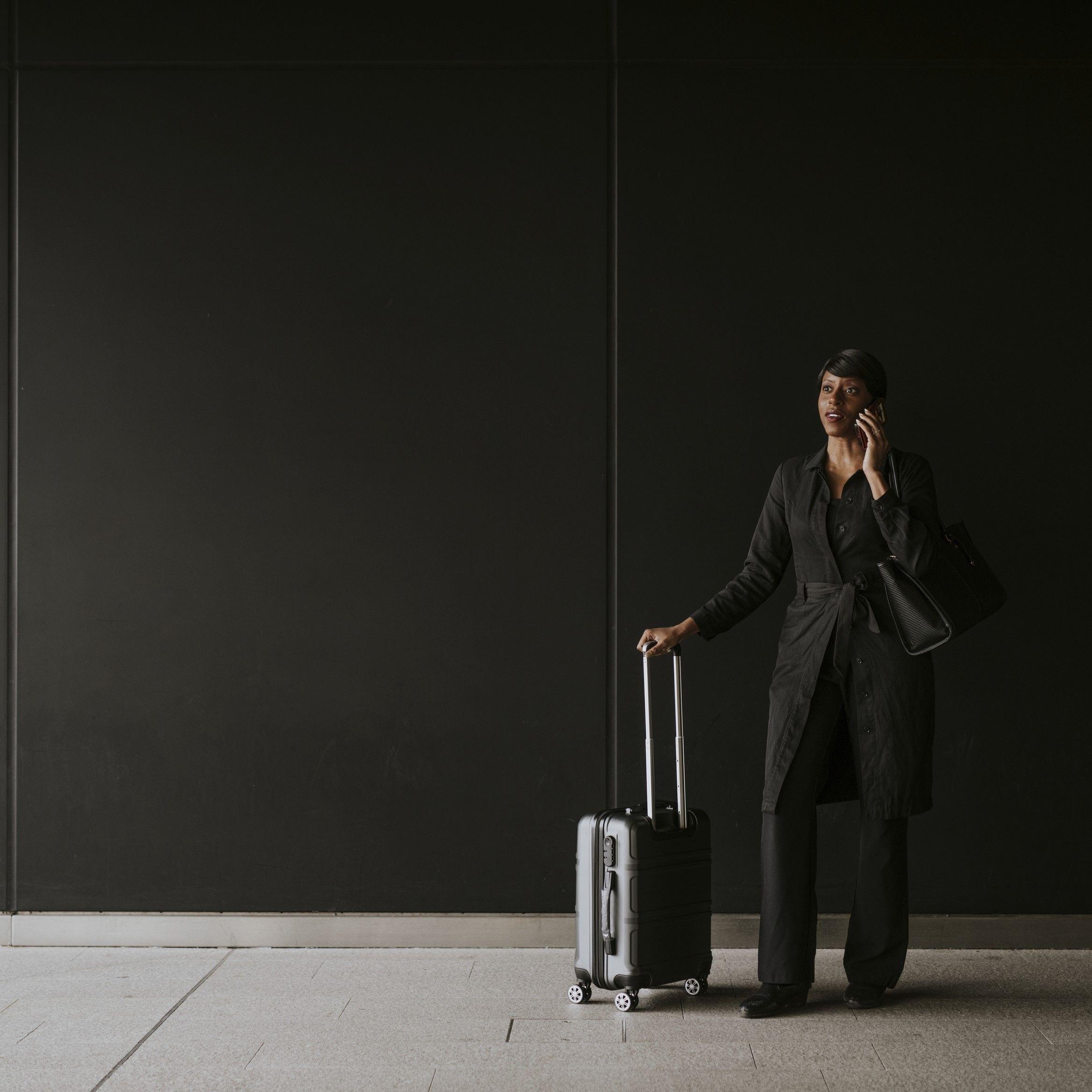 stylish suitcase