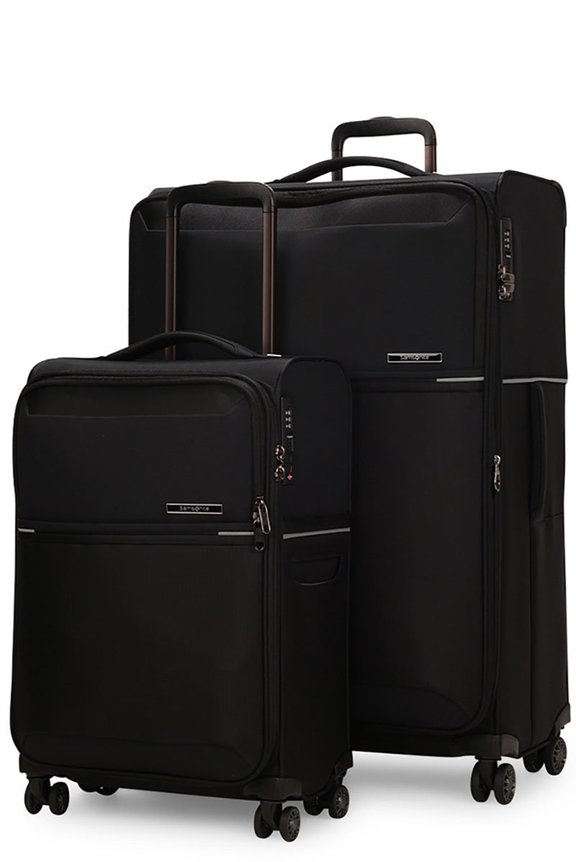 Samsonite 73H 55cm & 78cm Luggage Set Black