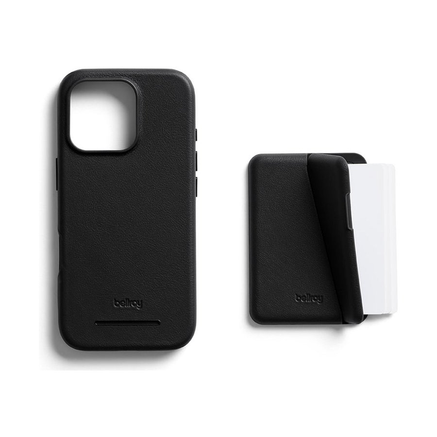 Bellroy iPhone 16 Pro Mod Phone Case + Wallet Black Black