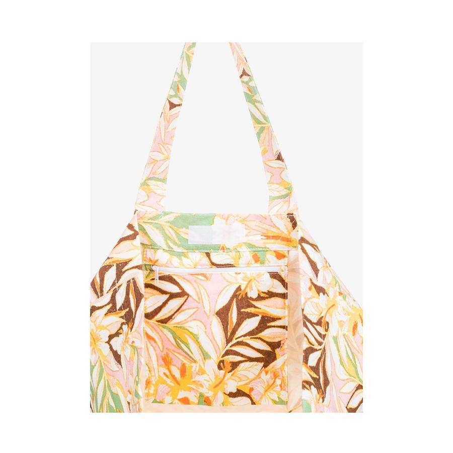 Roxy Women's Anti Bad Vibes Tote Bag Quiet Green Coast Quiet Green Coast