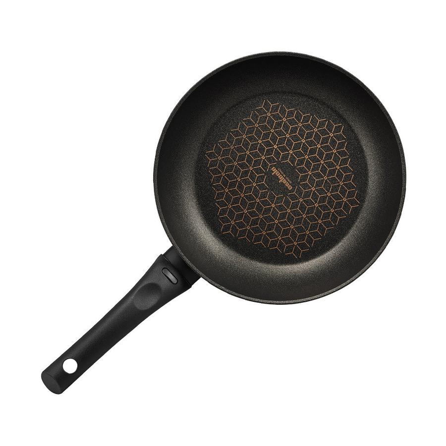Essteele Per Salute 24cm Open French Skillet Black Black