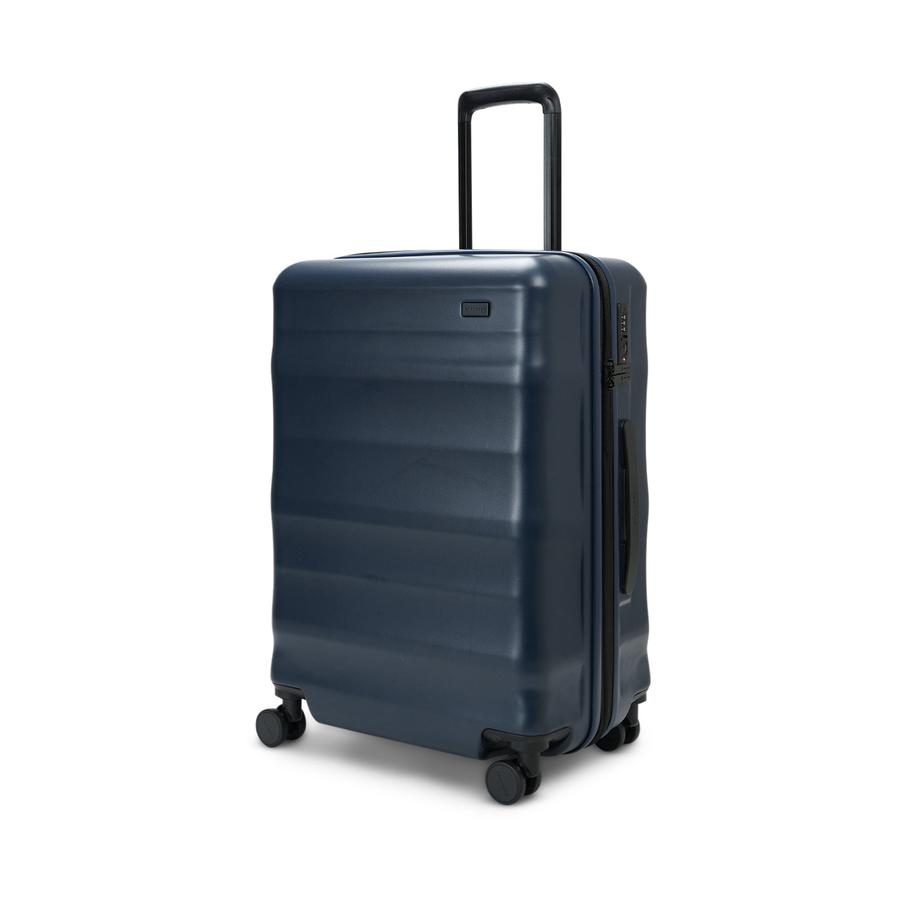 Explorer Luna-Air 63cm Hardside Checked Suitcase Navy Navy