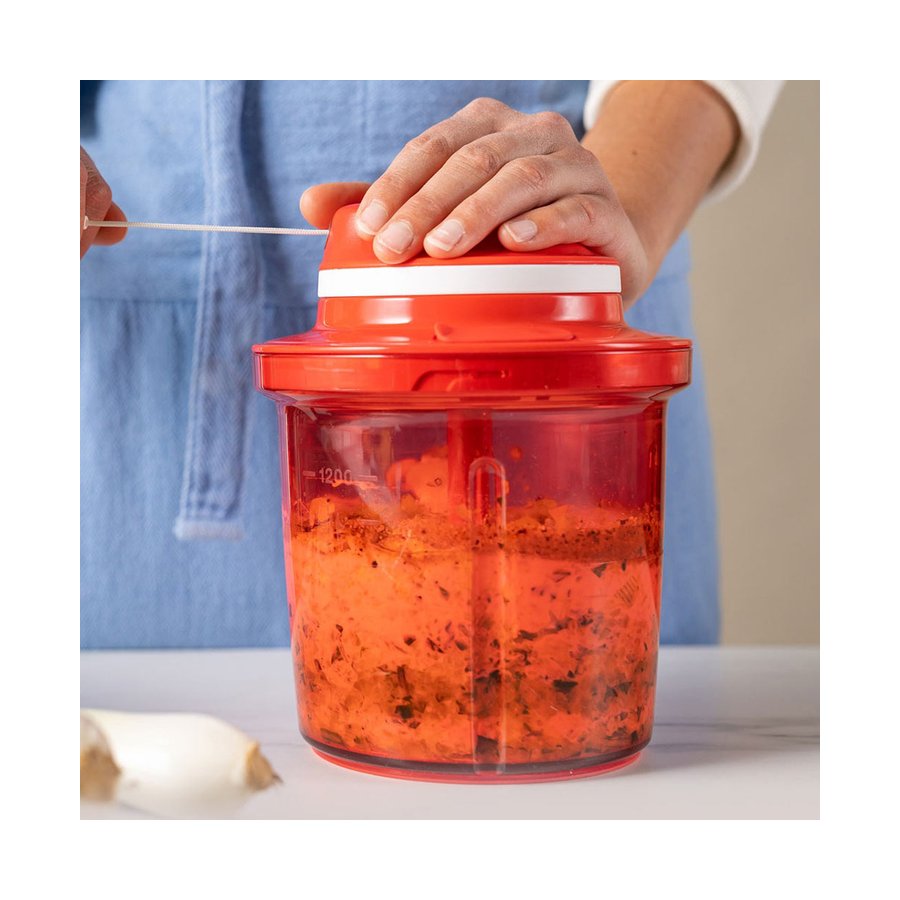 Tupperware Supersonic Large Food Chopper Chilli Red Chilli Red