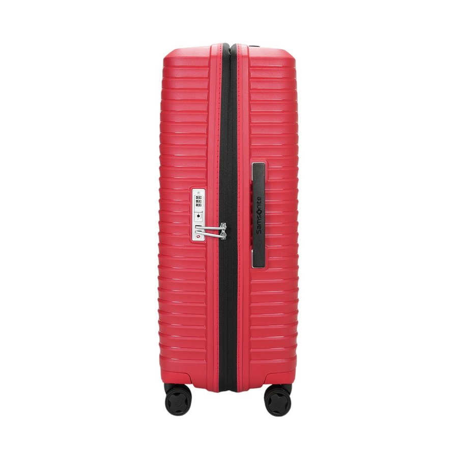Samsonite Upscape 75cm Hardside Checked Suitcase Ruby Red Ruby Red