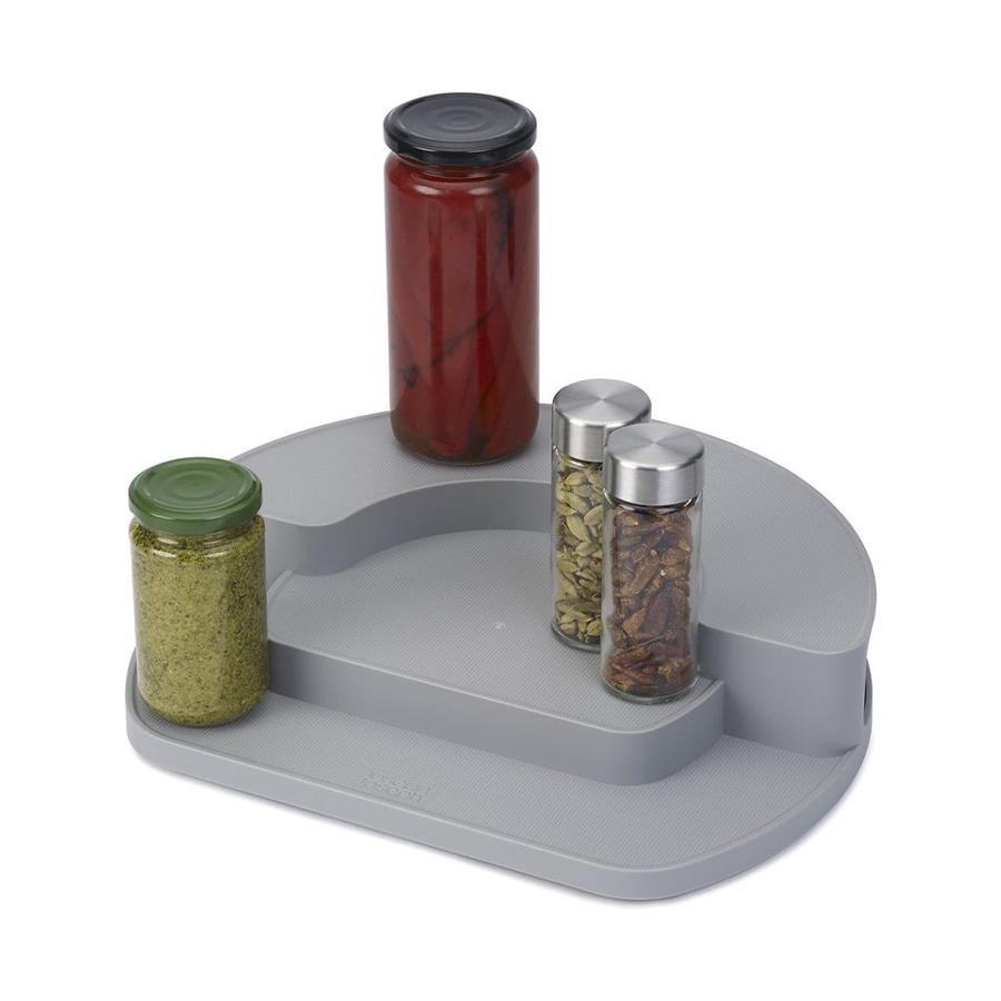 Joseph Joseph CupboardStore Rotating Organiser Grey Grey