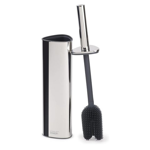 Joseph Joseph Flex 360 Luxe Toilet Brush Stainless Steel