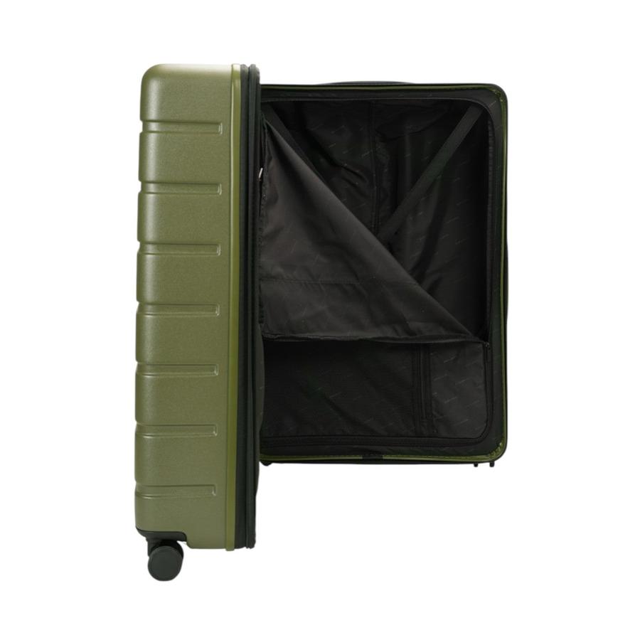 Explorer Arlo Pro 52cm Front Access, 65cm & 75cm Hardside Luggage Set Evergreen Evergreen