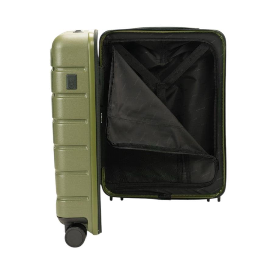 Explorer Arlo Pro 52cm Front Access Hardside Carry-On Suitcase Evergreen Evergreen