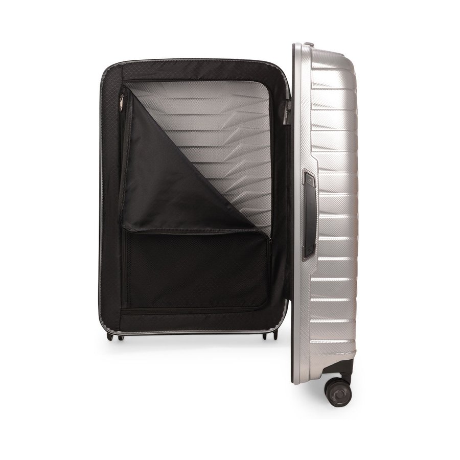 Samsonite Proxis 55cm & 75cm Hardside Luggage Set Silver Silver