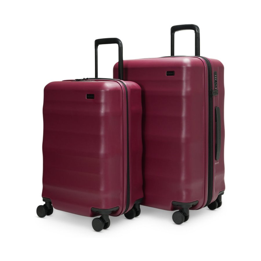 Explorer Luna-Air 55cm & 63cm Hardside Luggage Set Merlot Merlot