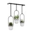 Umbra Triflora Hanging Planter White