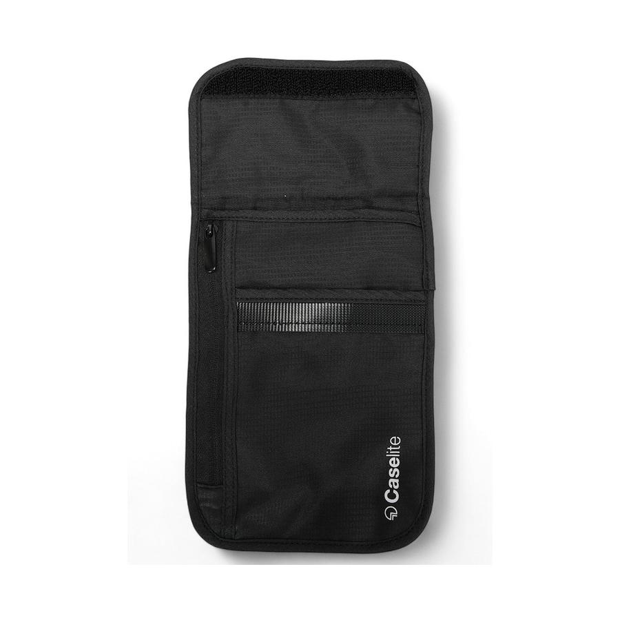 Caselite RFID Security Neck Pouch Black Black