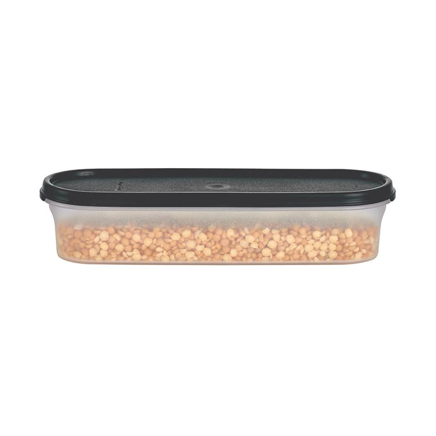 Tupperware Modular Mates Super Oval #1 Black Black