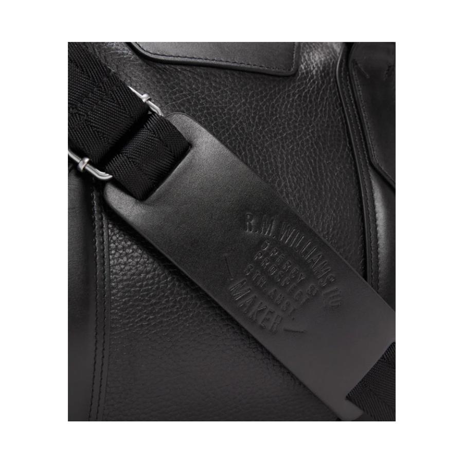 RM Williams Signature Overnight Bag Black Black