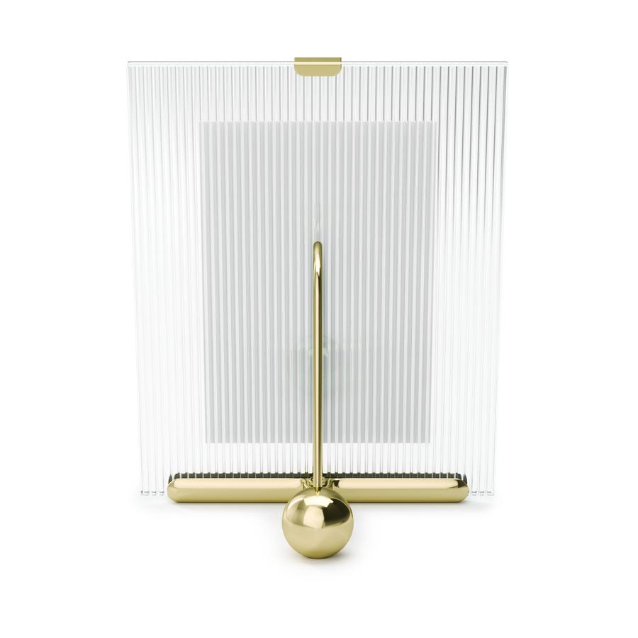 Umbra Flute 10 x 15cm Picture Frame Brass Brass