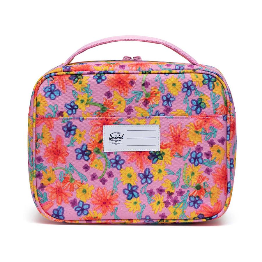 Herschel Pop Quiz Lunchbox Scribble Floral Scribble Floral