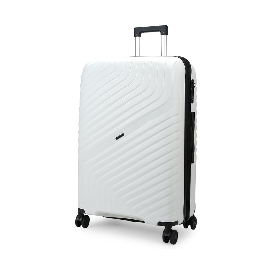 Nomad Journey 56cm & 75cm Hardside Luggage Set White White