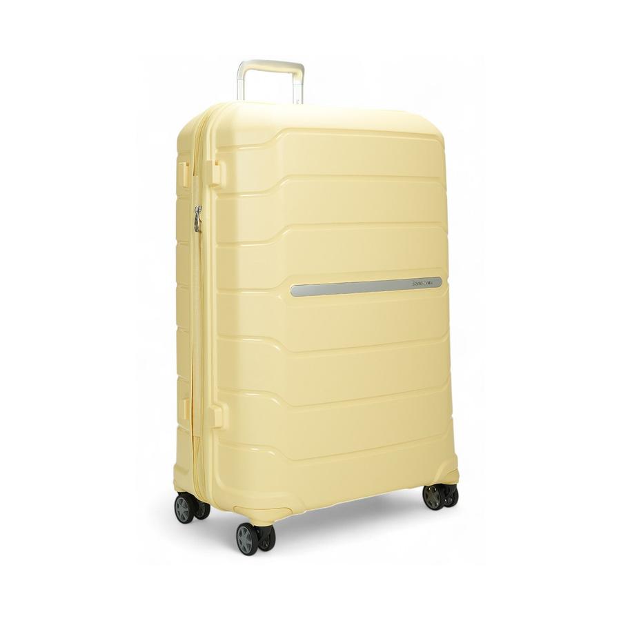Samsonite Oc2lite 75cm Hardside Checked Suitcase Lemonade Lemonade