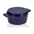 Stanley Rogers Cast Iron 24cm (3.5L) French Oven Grill Duo Midnight Blue