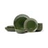 Mikasa Jardin 12-Piece Stoneware Dinner Set Green
