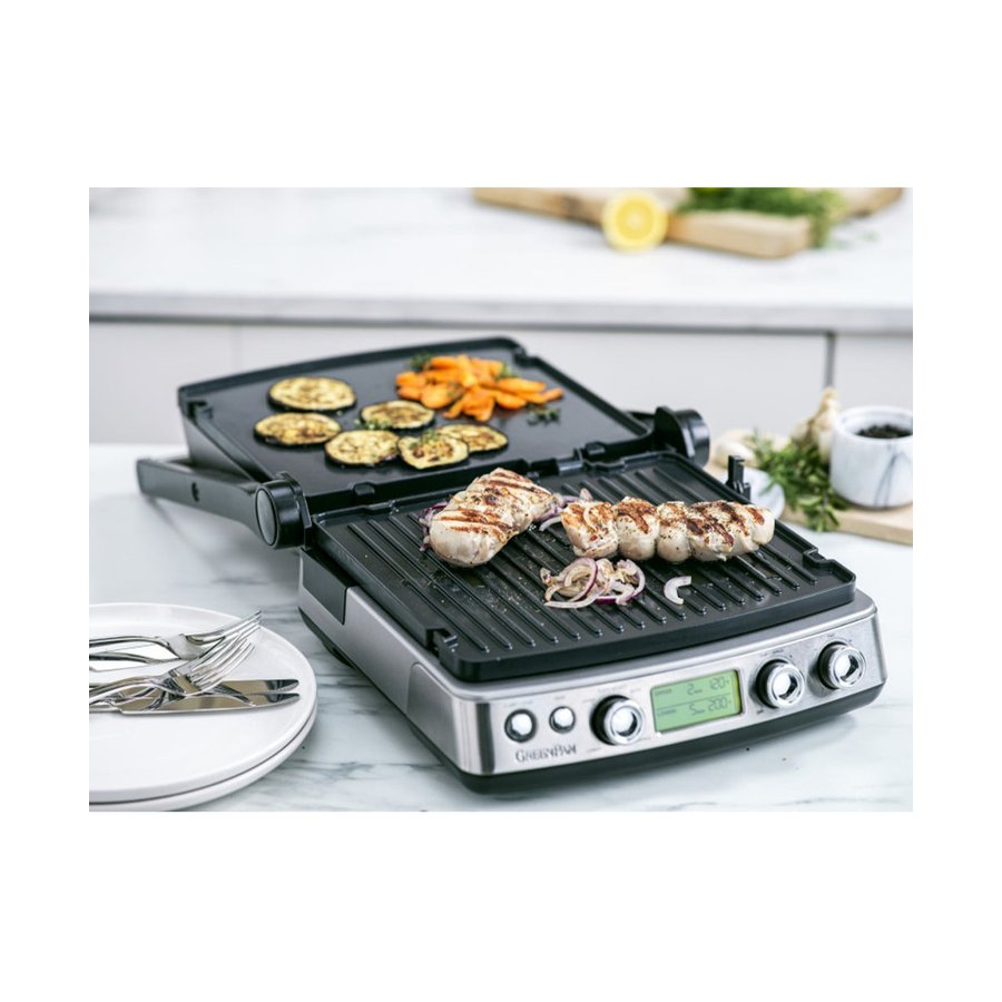 GreenPan Contact Grill Stainless Steel Stainless Steel