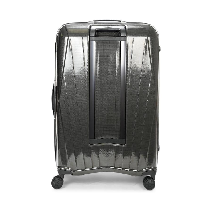 Samsonite Major-Lite 77cm Hardside Checked Suitcase Black Black