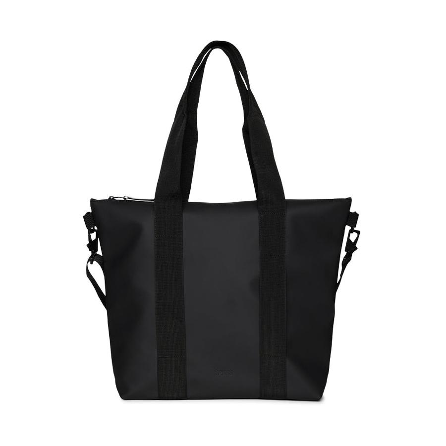 Rains Tote Bag Mini Black Black
