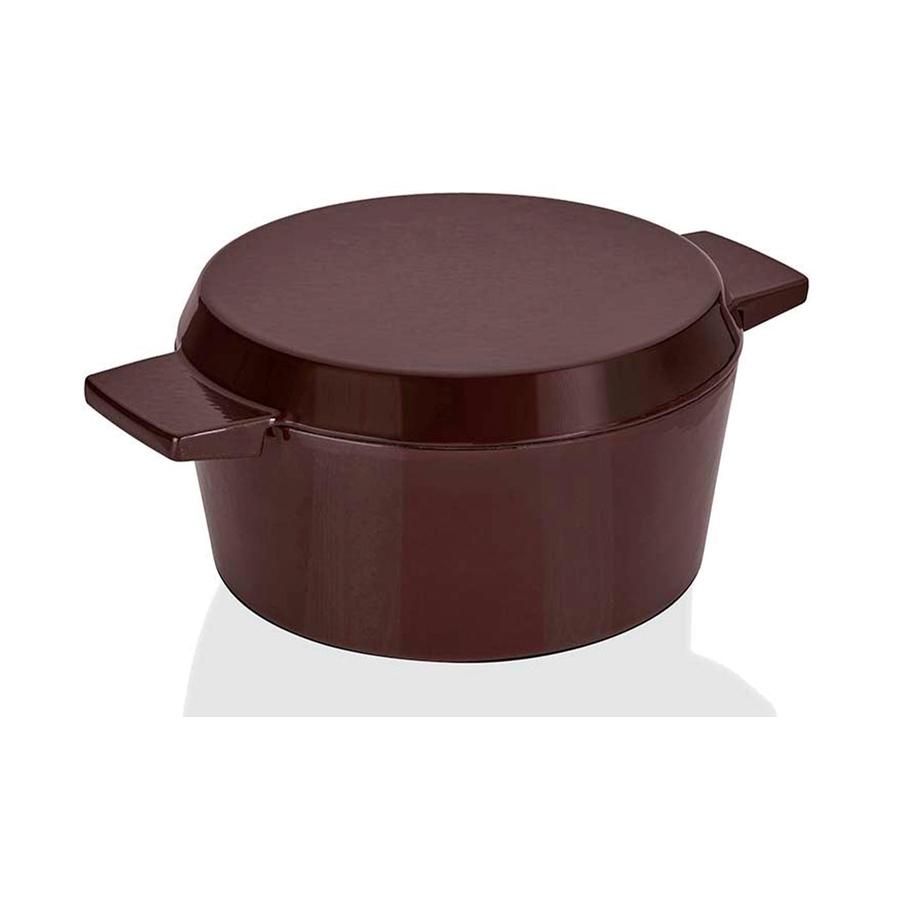 Stanley Rogers Cast Iron 28cm (6.5L) French Oven Grill Duo Bordeaux Bordeaux