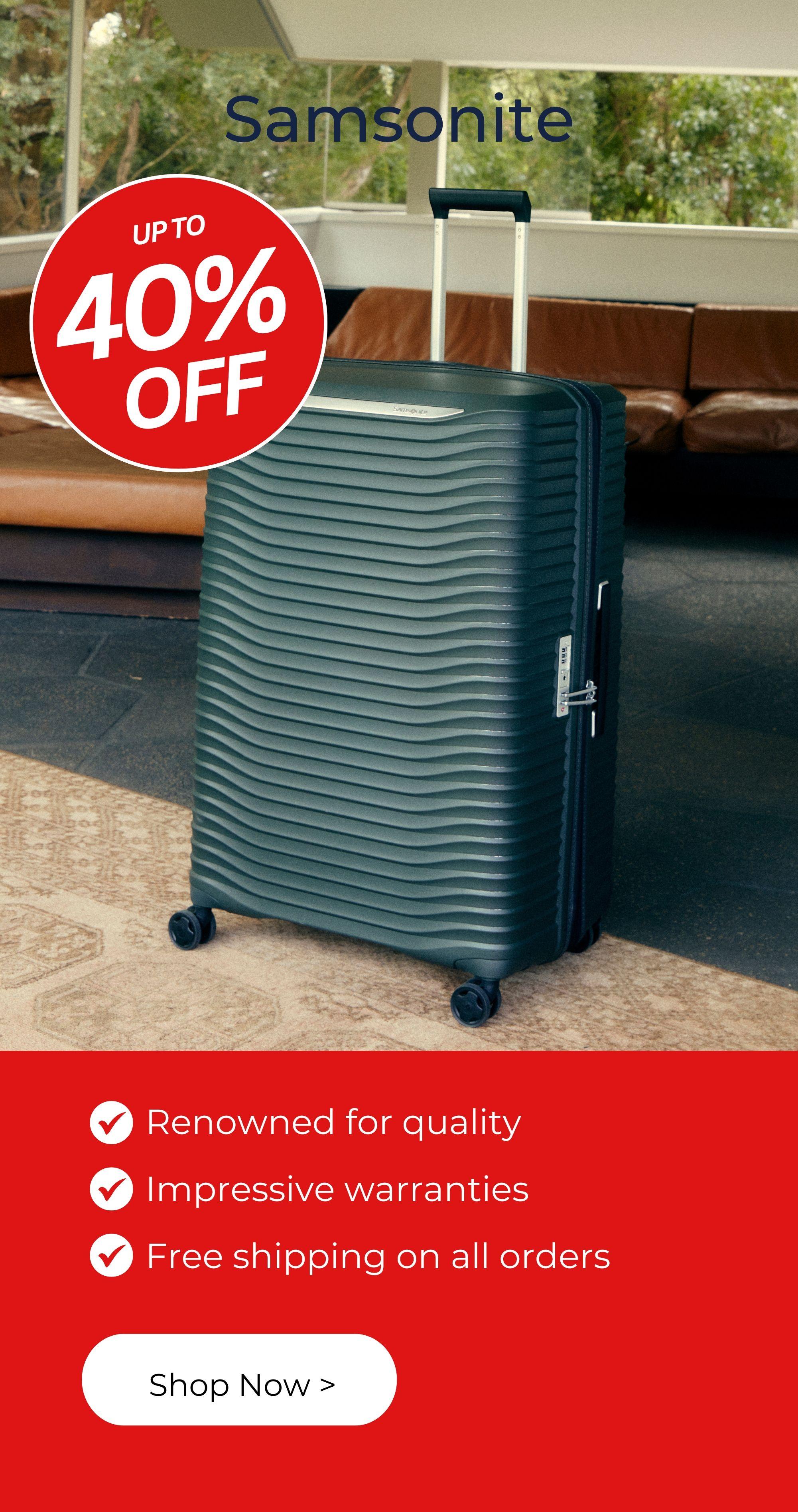 Samsonite | Up to 40% off