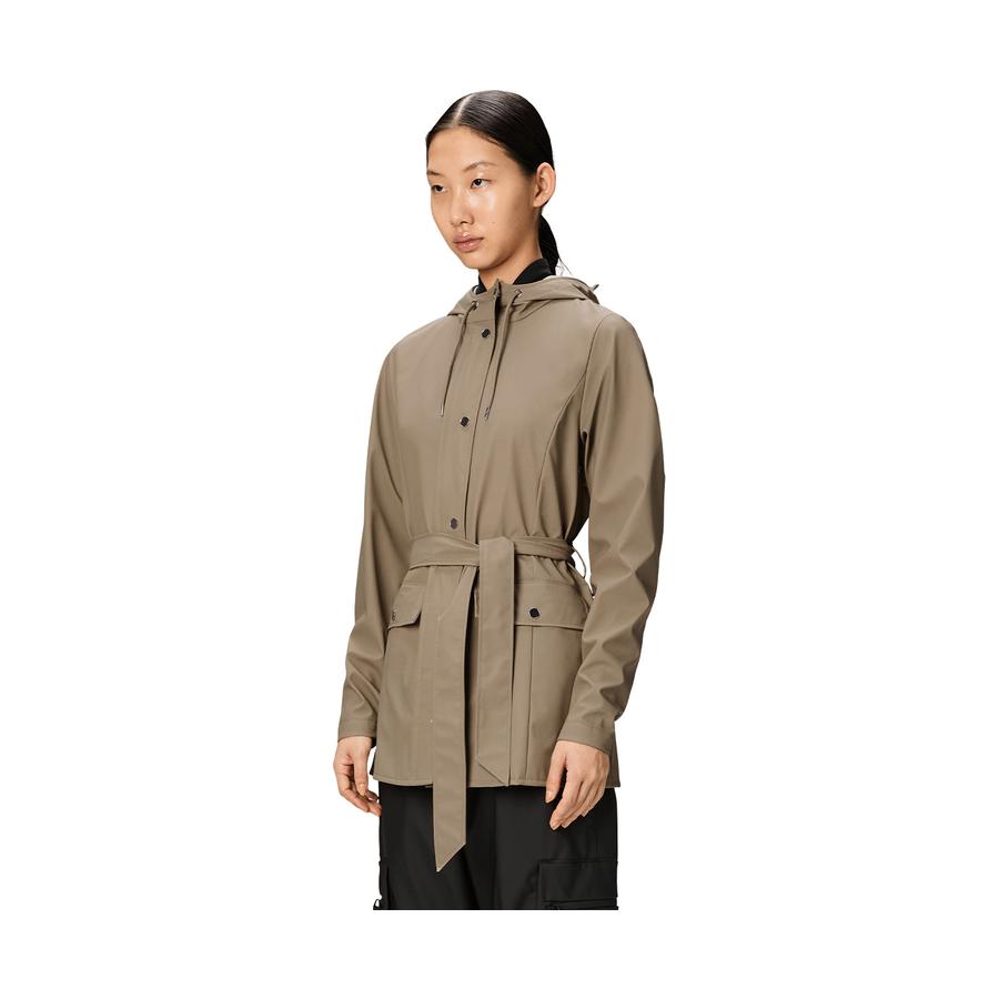 Rains Curve Jacket Beige XS