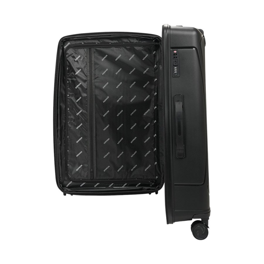Nomad Quest 56cm & 75cm Hardside Luggage Set Black Black