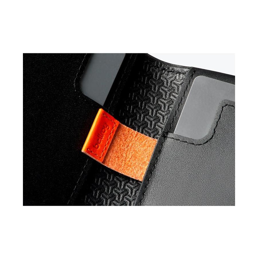 Bellroy Slim Sleeve Leather Wallet - Carryology Essential Edition Black Ash Black Ash