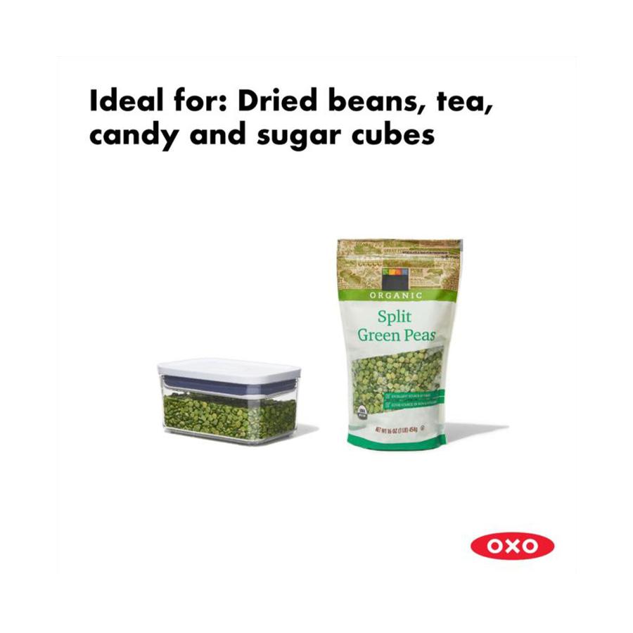 OXO Good Grips POP 0.6L Rectangle Mini Container Clear Clear