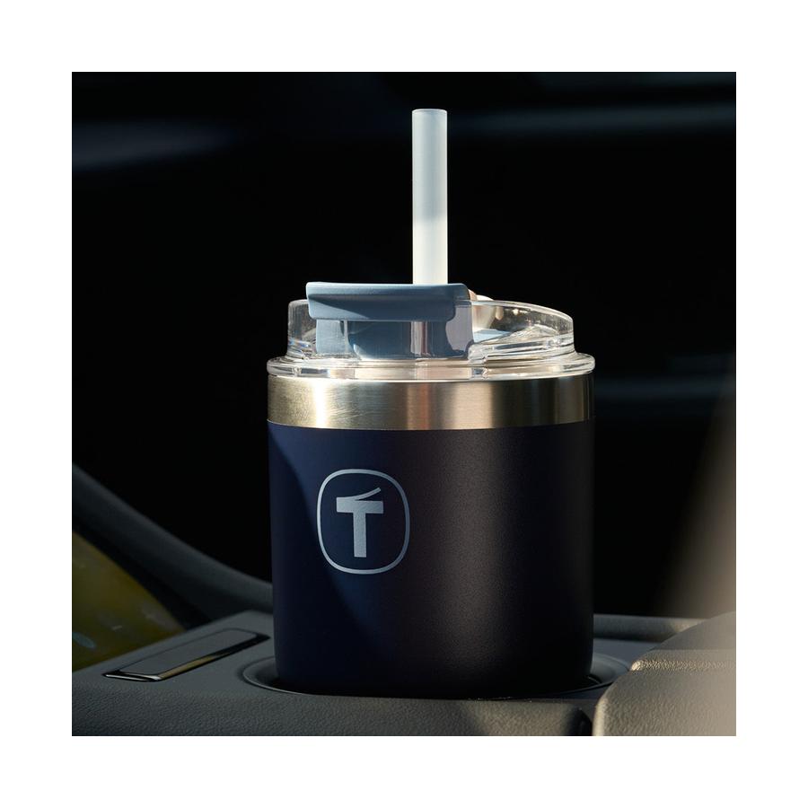 Tupperware Big T Thermal Straw Tumbler 630ml Nocturnal Sea Nocturnal Sea