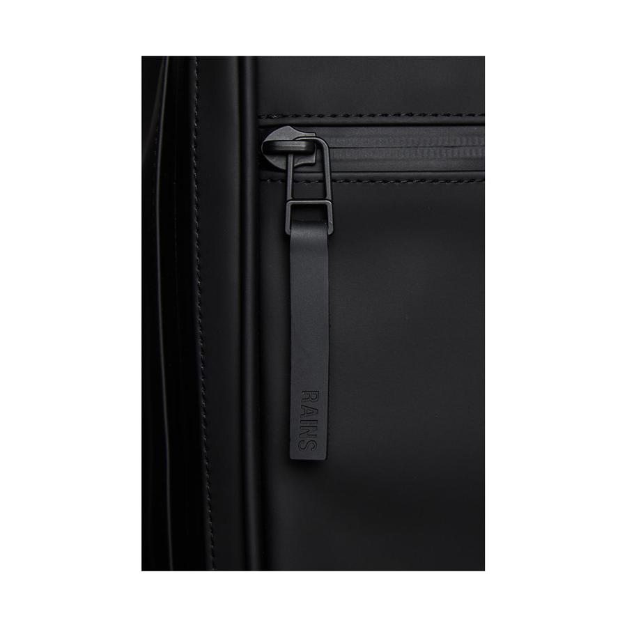 Rains Book Backpack Black Black