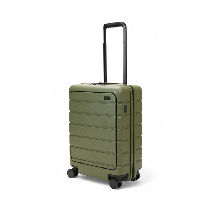 Explorer Arlo Pro 52cm Front Access Hardside Carry-On Suitcase Evergreen Evergreen