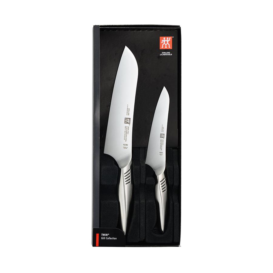 Zwilling Twin Fin II 2 Piece Starter Set Stainless Steel Stainless Steel