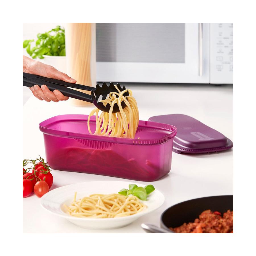 Tupperware Microwave Pasta Maker Purple Purple
