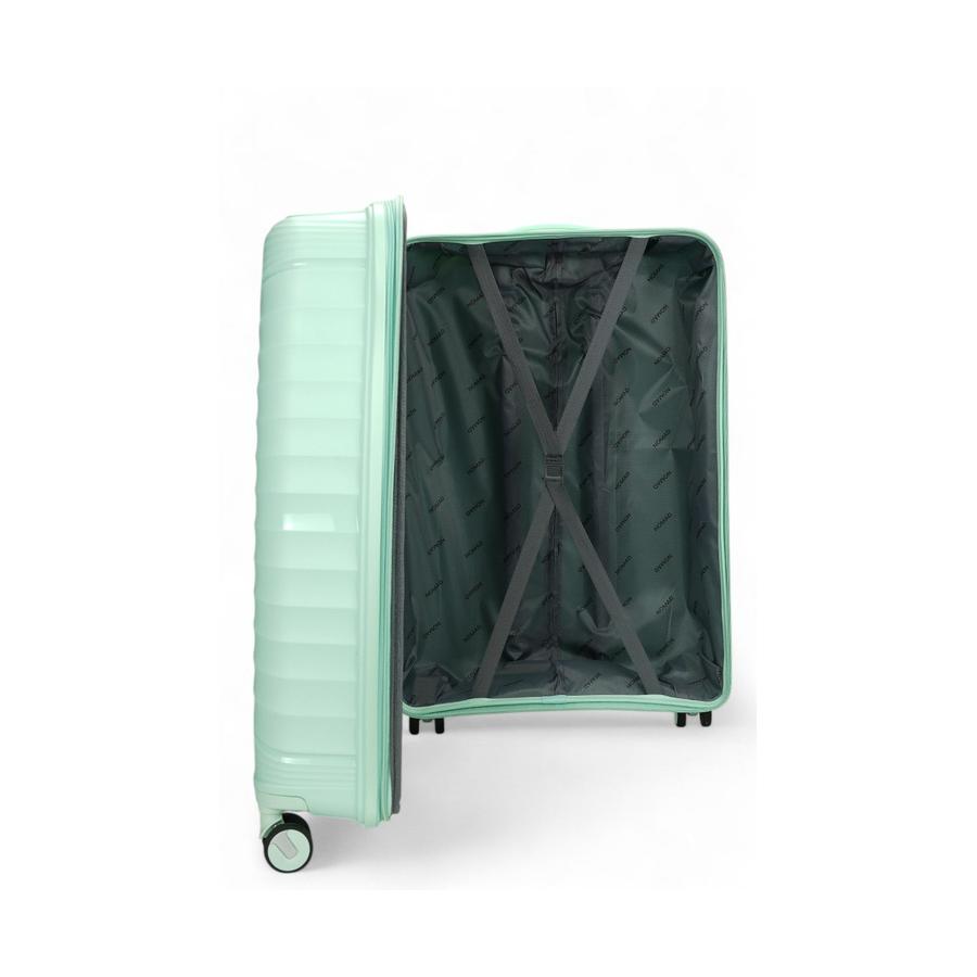 Nomad Aspire 55cm, 65cm and 75cm Hardside Luggage Set Mint Mint