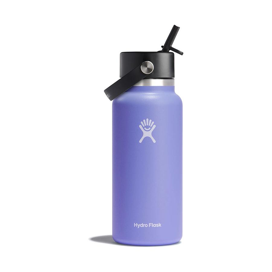 Hydro Flask 32oz (946ml) Wide Mouth w/ Flex Straw Cap Lupine Lupine