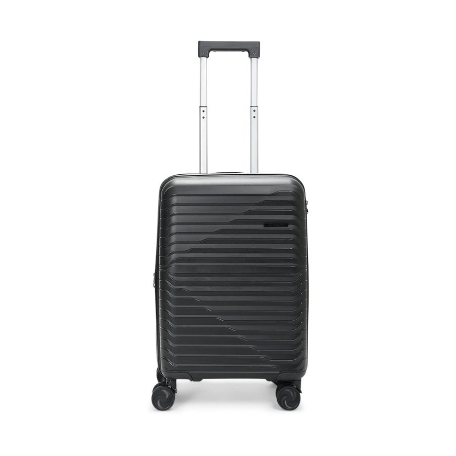 Caselite Summit 56cm Hardside Carry-On Suitcase Black Black