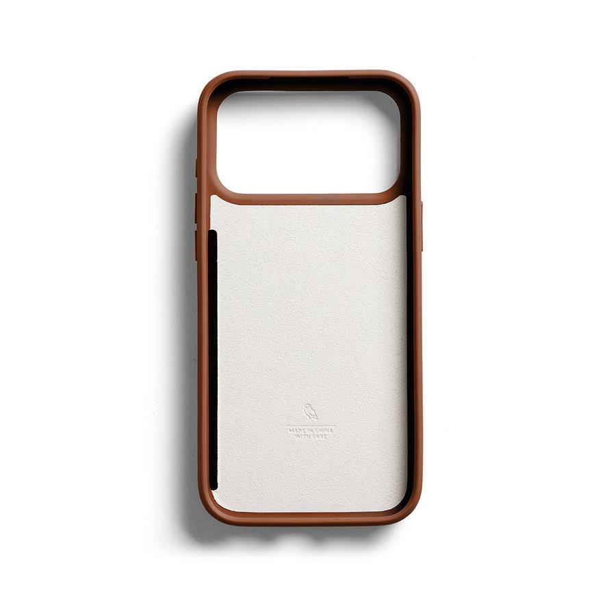 Bellroy iPhone 17 Pro Max Phone Case - 3 Card Rust Rust