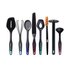 Tupperware KP Utensil Set (8 Pack) Black