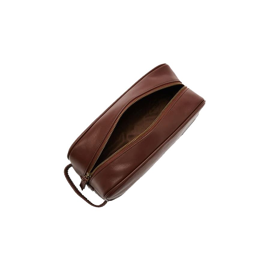 RM Williams City Wash Bag Whiskey Whiskey