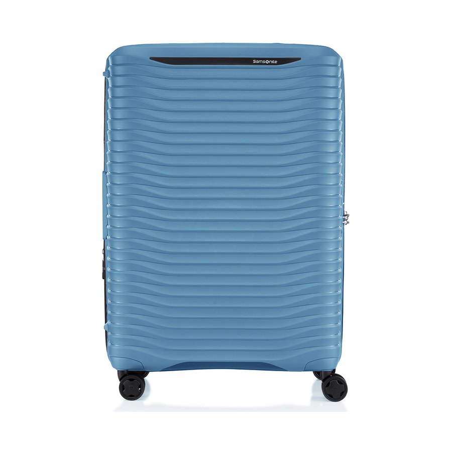 Samsonite Upscape 75cm Hardside Checked Suitcase Ocean Blue Ocean Blue