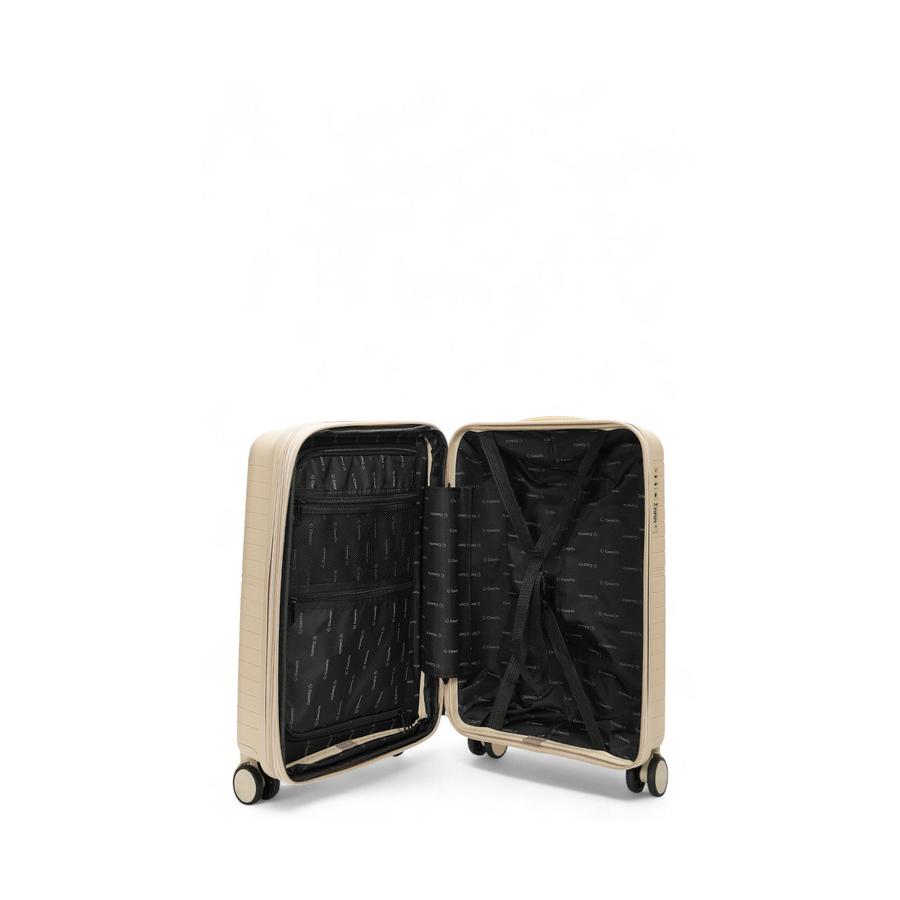 Caselite Summit 56cm Hardside Carry-On Suitcase Beige Beige
